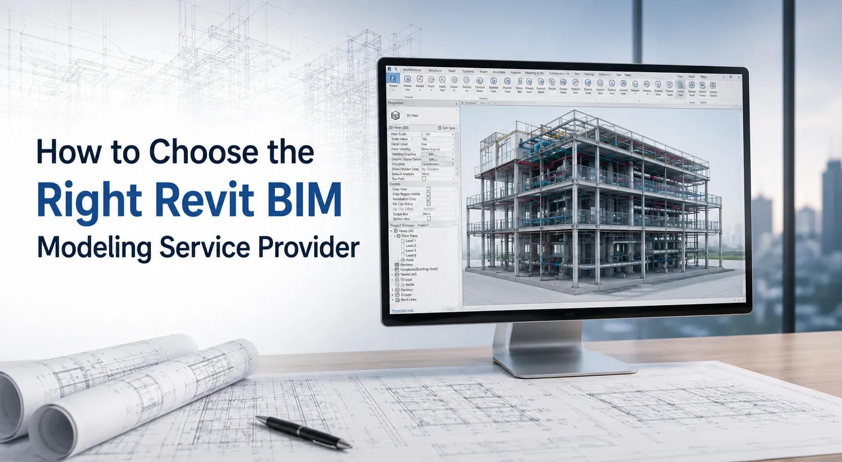 How to Choose the Right Revit BIM Modeling Service Provider